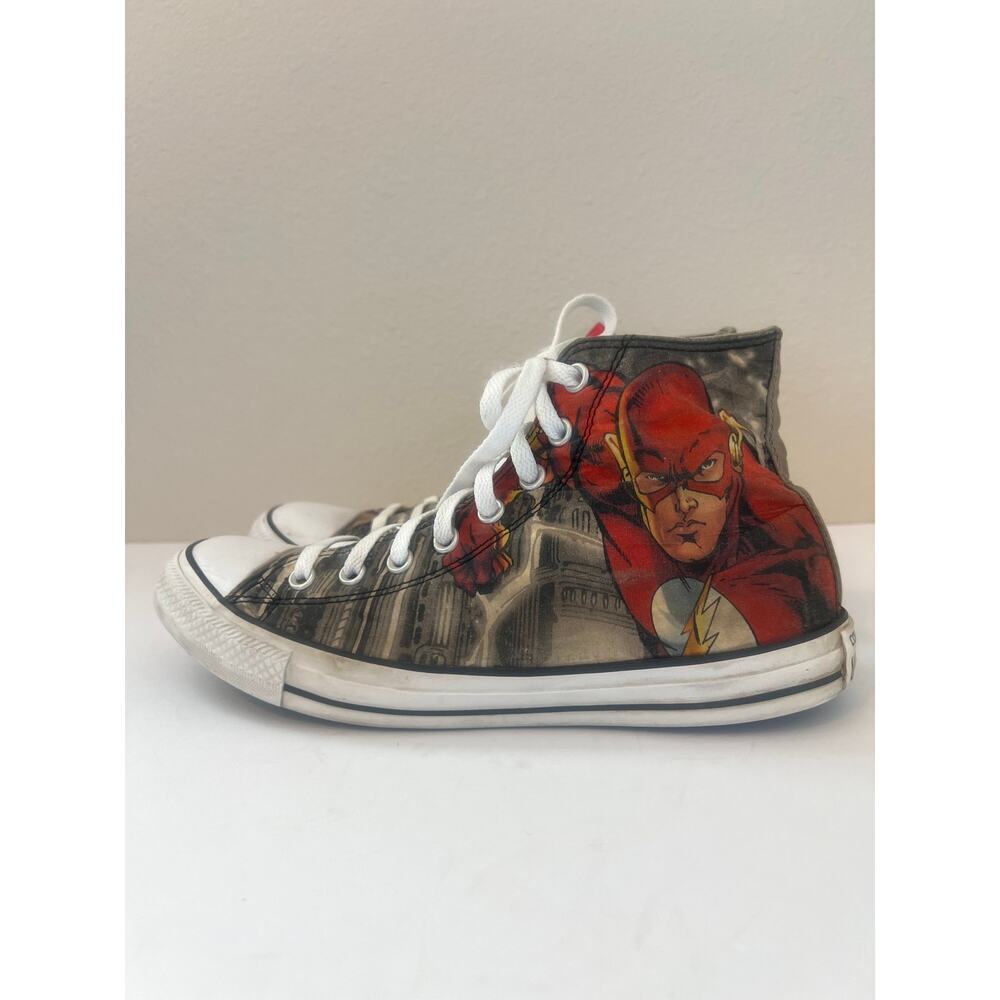 DC COMICS x CONVERSE CHUCK TAYLOR ALL STAR HIGH "THE FLASH" SNEAKERS